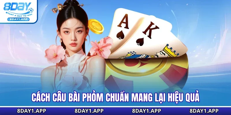 Cách câu bài phỏm chuẩn mang lại hiệu quả