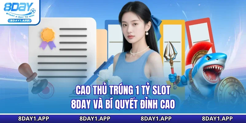 Cao thủ trúng 1 tỷ slot 8Day