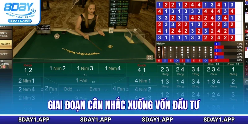 Giai đoạn cân nhắc xuống vốn đầu tư