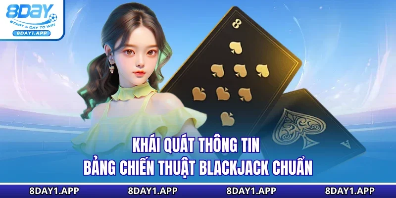 Khái quát thông tin bảng chiến thuật blackjack chuẩn