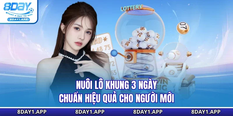 nuôi lô khung 3 ngày chuẩn