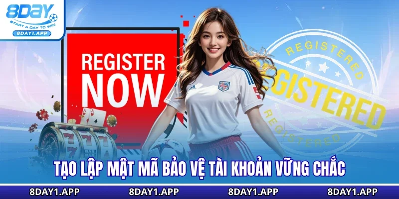 Tạo lập mật mã bảo vệ tài khoản vững chắc