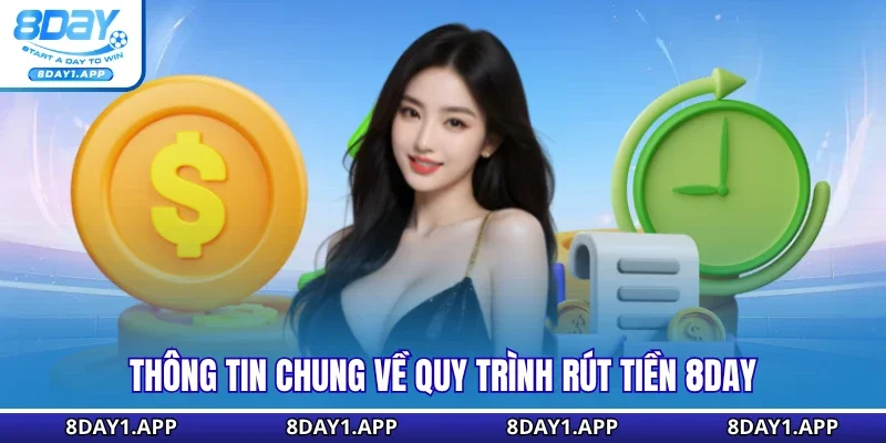 Thông tin chung về quy trình rút tiền 8DAY